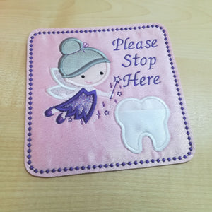 Motif Patch Tooth Fairy Pocket Tile