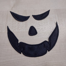 Motif Patch H03 Jack O'Lantern Halloween Scary Face
