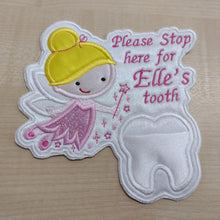 Motif Patch Tooth Fairy Pocket Bubble