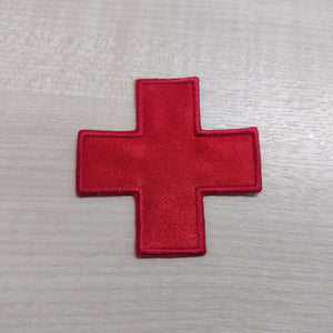 Motif Patch Cosplay Medical Red Cross