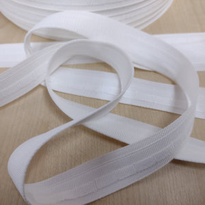 Curtain Making Roman Blind Tape 19mm Polyester White
