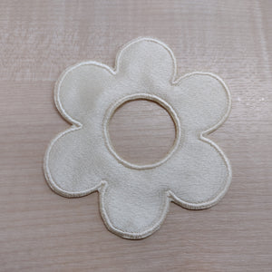 Motif Patch Hollow Daisy Flower