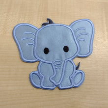 Motif Patch Cute Baby Elephant Style A