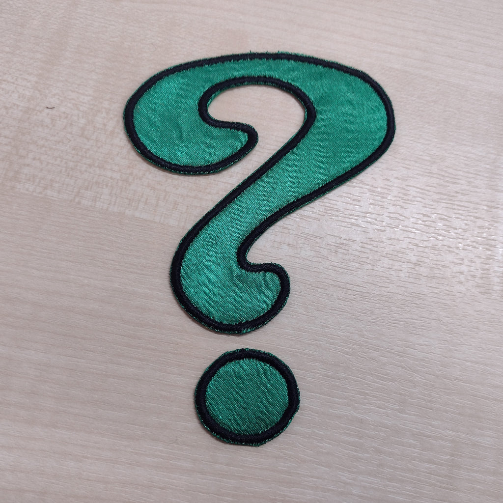 Motif Patch Cosplay Fancy Question Mark – malenas patches