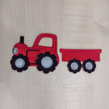 Motif Patch Farm Tractor & Trailer Set