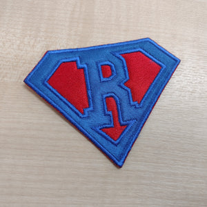 Motif Patch Font 20 Cosplay DIY Superhero Style Letter / Number
