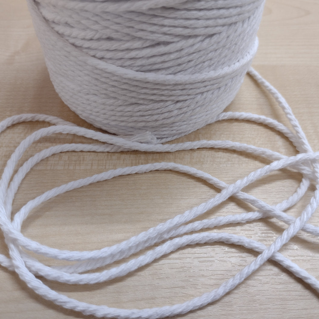 Curtain Making Bleached 100% Cotton Piping Cord Rope