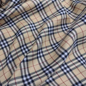 Fabric Woven Tartan 146cm wide