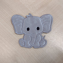 Motif Patch Cute Baby Elephant Style A