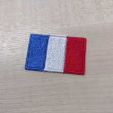 Motif Patch Mini Stitched French Flag