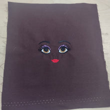 Motif Patch Toy Making Doll DIY Embroidered Face Cindy