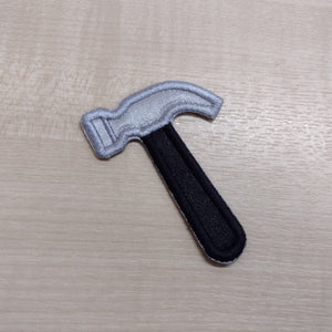 Motif Patch DIY Work Hand Tool Hammer