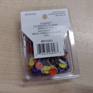 Haberdashery Simplicity EZ Quilting Multicolour Plastic Head Pins Pack