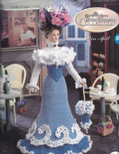 Crochet Pattern Leaflet Fashion Doll Outfits Victorian Steampunk Miss April