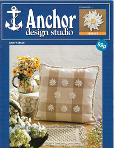Crochet Pattern Leaflet Anchor Design Studio Dainty Decor