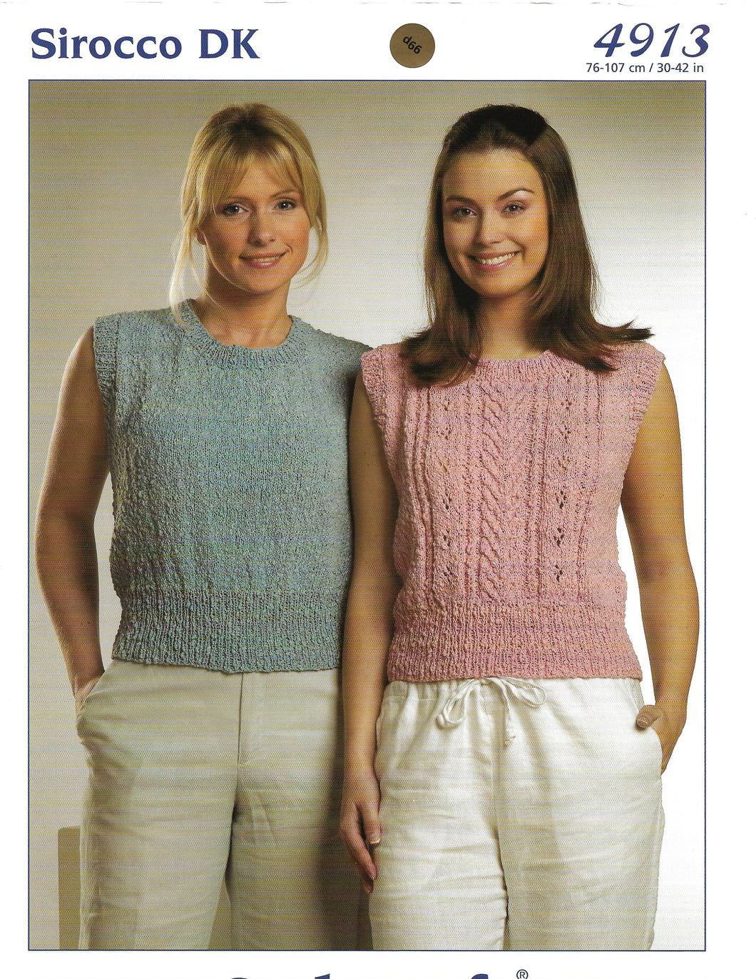 Knitting Pattern Leaflet Stylecraft 4913 Ladies DK Tops