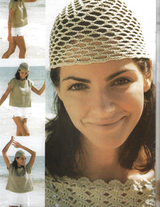 Crochet Pattern Booklet Patons 4ply & DK 12 Summer Designs