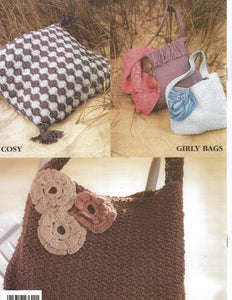 Crochet Pattern Booklet Patons 4ply & DK 12 Summer Designs