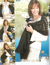 Crochet Pattern Booklet Patons 4ply & DK Elegant Designs