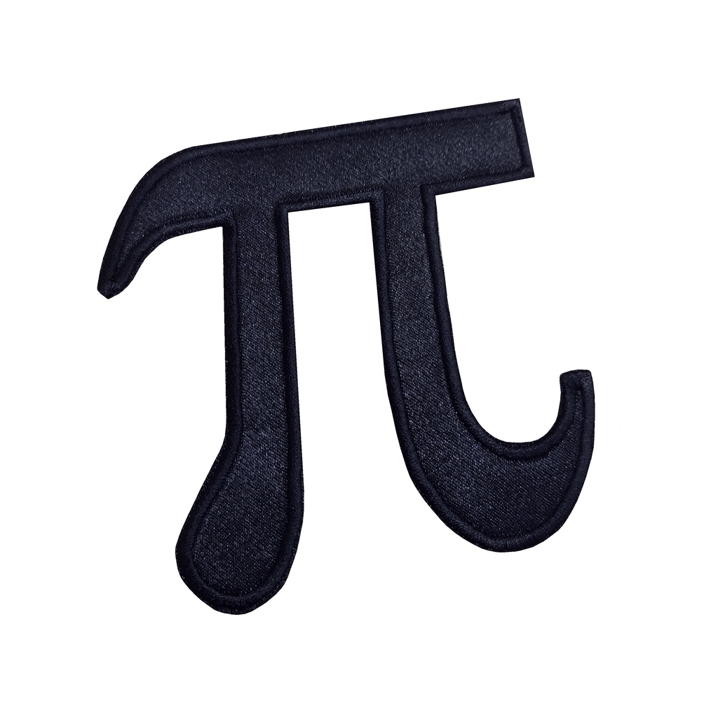 Motif Patch Mathematics Science Nerd Pi Symbol – malenas patches