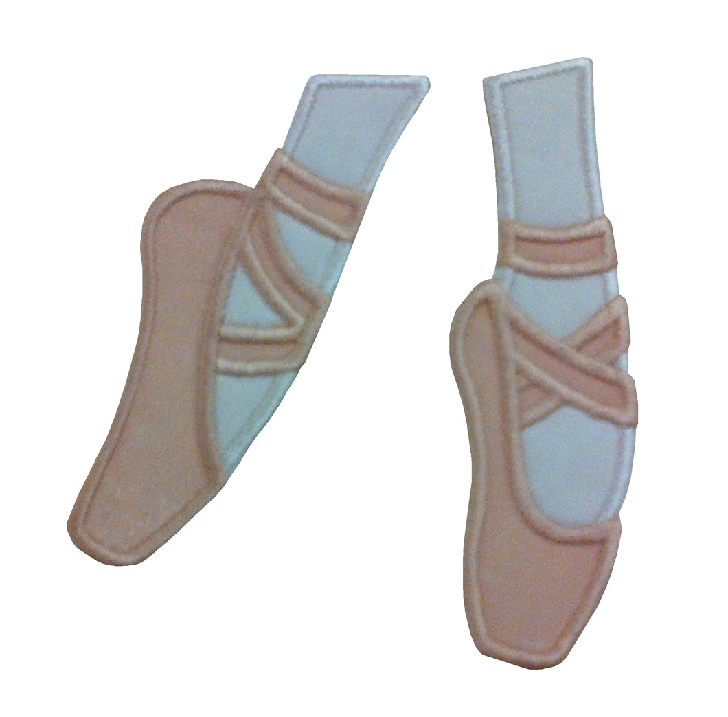 Motif Patch  Ballerina Ballet Shoes Set