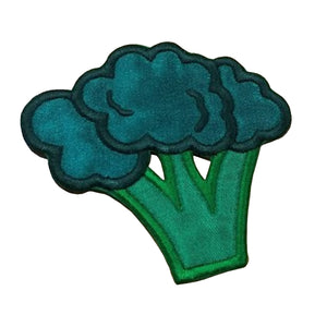 Motif Patch Broccoli Novelty Vegetabe Vegan Vegetarian