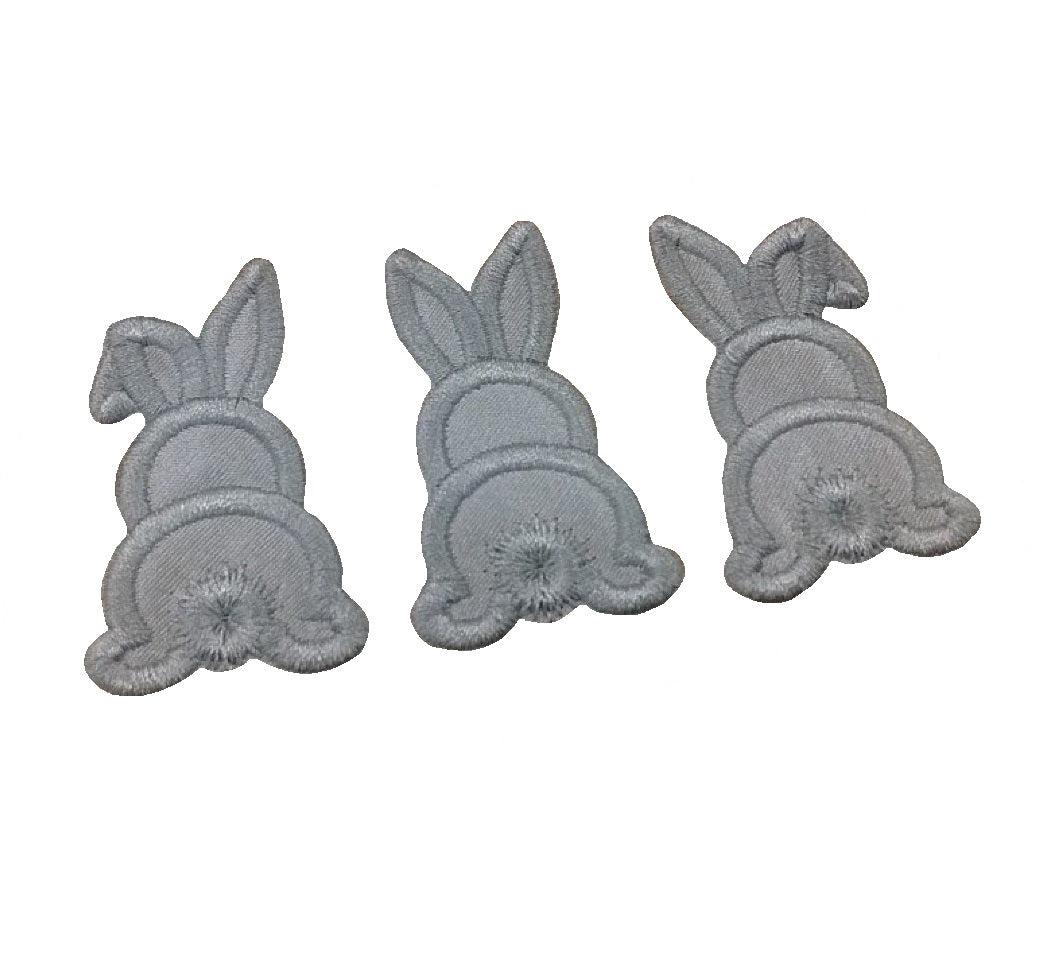 Motifs Cute Backwards Bunny Rabbit Set