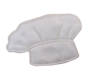 Motif Patch Chef Bakers Baking Hat