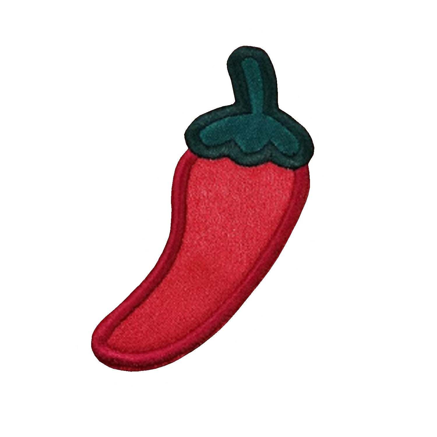 Chili Chile 70x45mm Embroidered Flag Patch - Sew-On Embroidered Patch For Jackets, Bags & More
