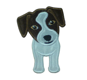 Motif Patch Dog Jack Russel Terrier