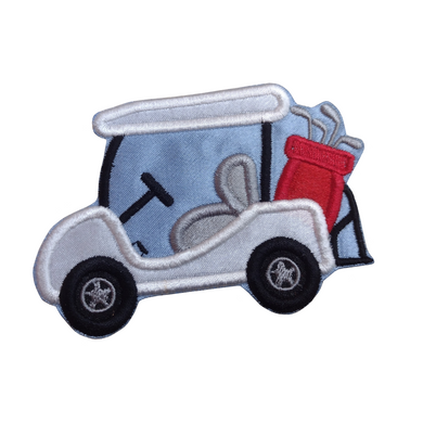 Motif Patch Golf Cart Buggy Car