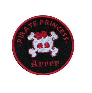 Motif Patch Personalised Name Pirate Skull