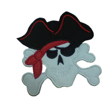 Motif Patch Scary Pirate Skull