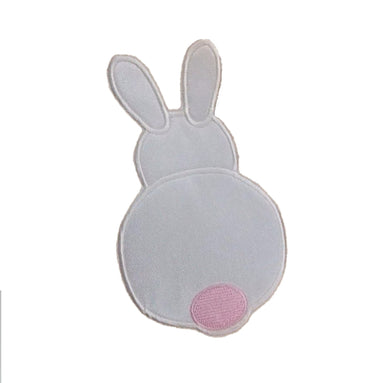 Motif Patch Backwards Bunny Rabbit