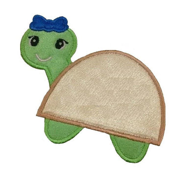 Motif Patch Cute Turtle