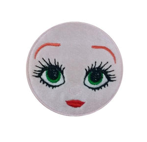 Motif Patch Toy Making Doll Round Face Annie