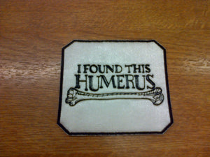 Motif Patch I Found this Humerus Tile