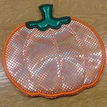 Motif Patch Halloween Assorted Designs Pumpkin Sparkly/Polka Dot/Patterned