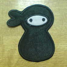 Motif Patch Cute Baby Ninja