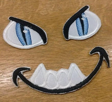 Motif Patch F01 Toy Doll Making Monster Face