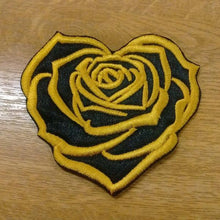 Motif Patch Day of the Dead Heart Rose