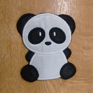 Motif Patch Cute Panda