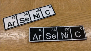 Motif Patch Periodic Element Word Arsenic