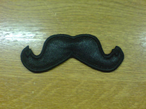 Motif Patch Style 4 Handlebar Moustache