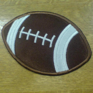 Motif Patch American Football Ball