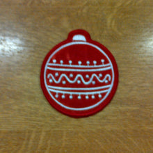 Motif Patch Christmas Cookie Bauble