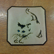 Motif Patch Cute Kitty Tile