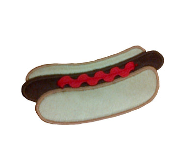 Motif Patch Hotdog with Ric Rac Trim