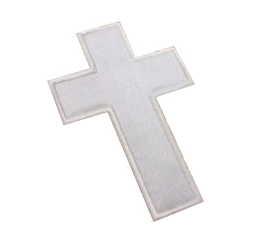 Motif Patch Religious Communion Plain Cross