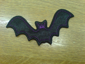 Motif Patch Halloween Bat Style A